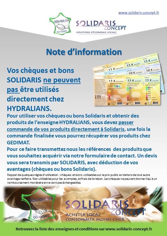 Note information chèqujes non utilisabl